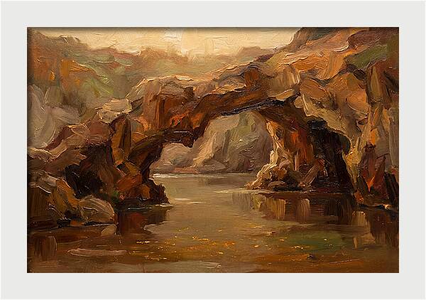 Coastal Cave Reflections