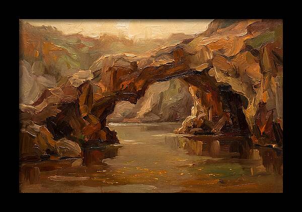Coastal Cave Reflections