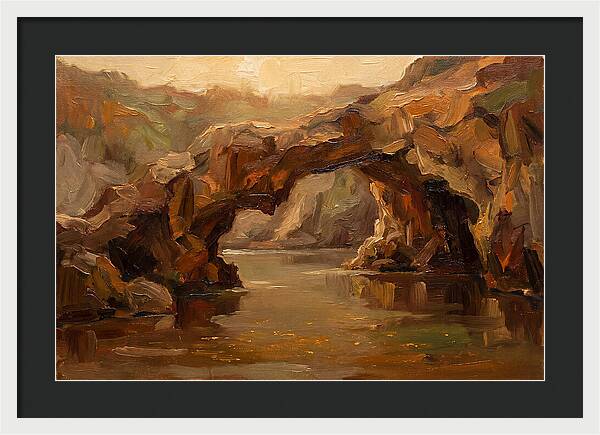 Coastal Cave Reflections