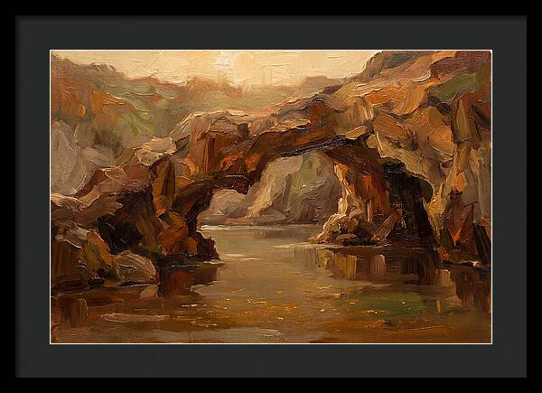 Coastal Cave Reflections