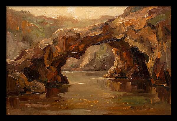 Coastal Cave Reflections