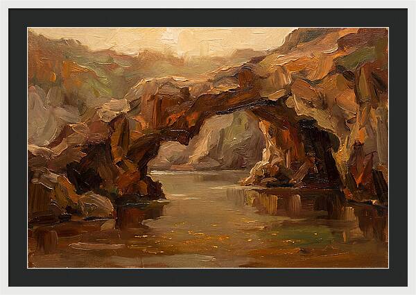 Coastal Cave Reflections