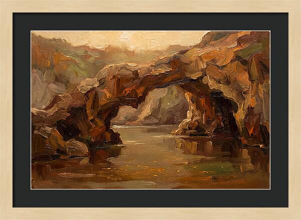 Coastal Cave Reflections