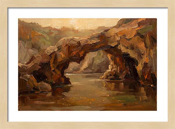 Coastal Cave Reflections