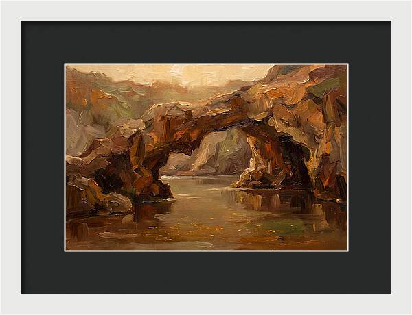 Coastal Cave Reflections