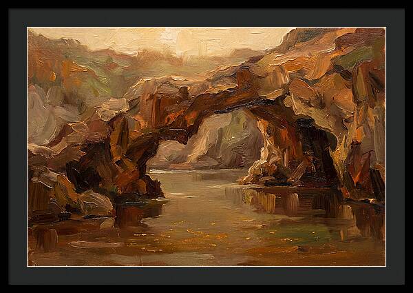 Coastal Cave Reflections