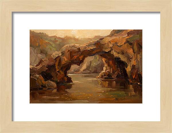 Coastal Cave Reflections