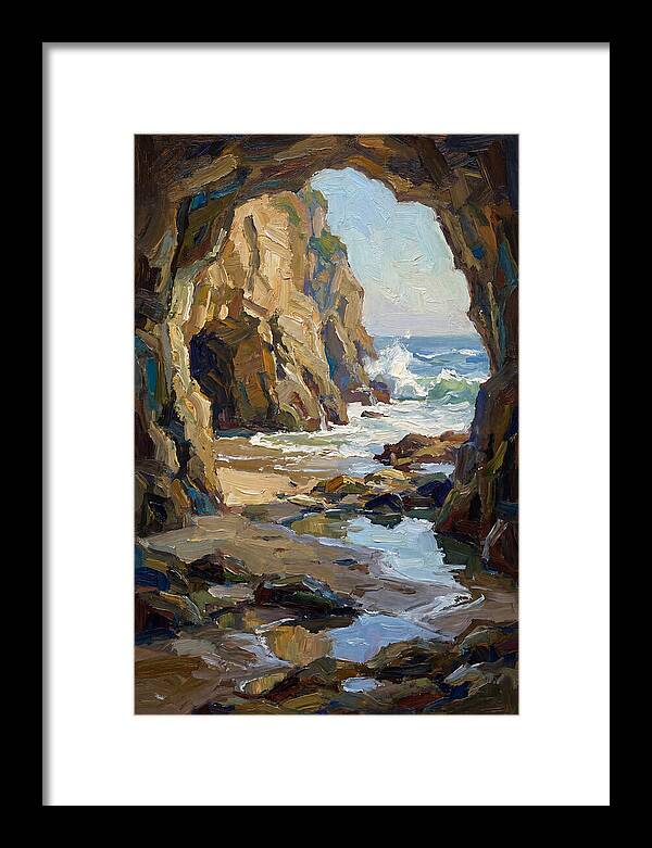 Coastal Cave Serenity