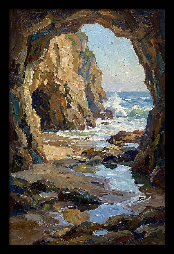 Coastal Cave Serenity