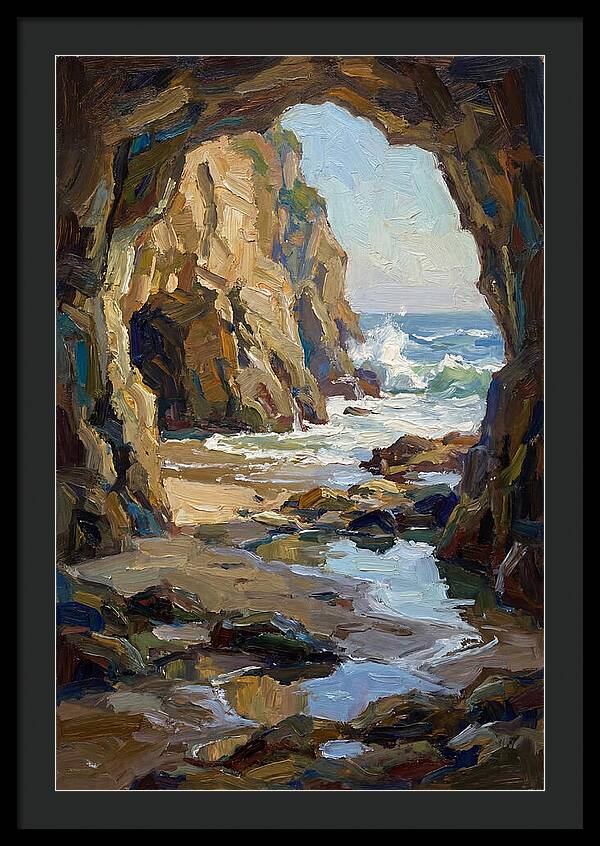 Coastal Cave Serenity