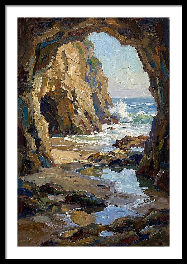 Coastal Cave Serenity