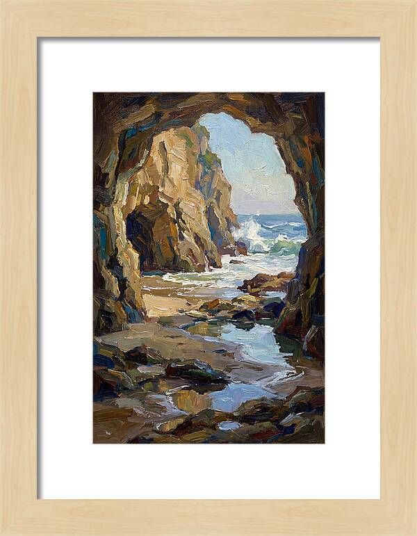 Coastal Cave Serenity