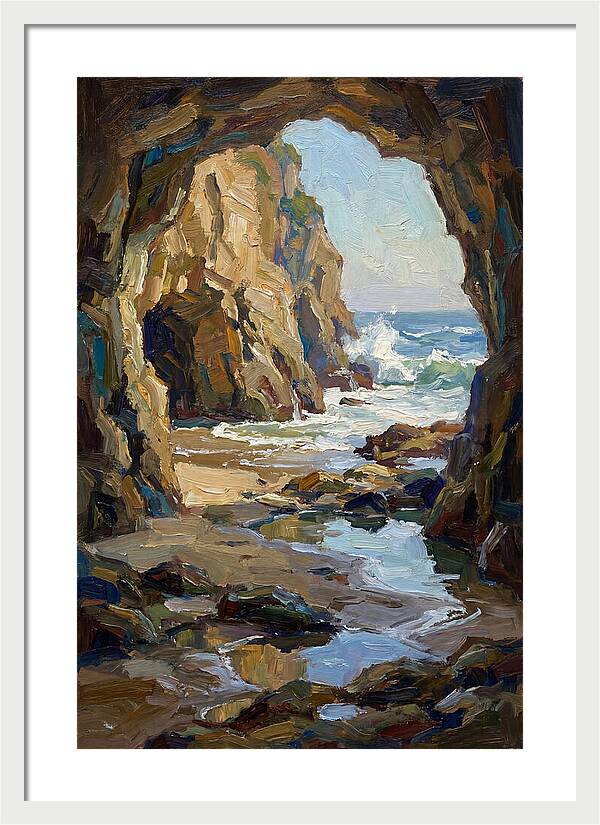 Coastal Cave Serenity