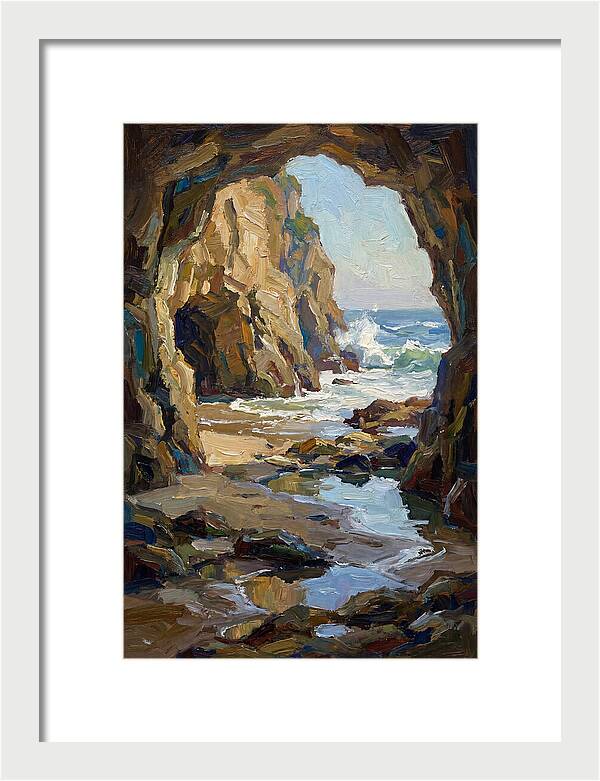 Coastal Cave Serenity