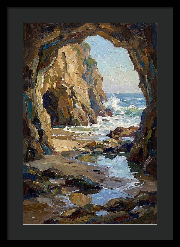 Coastal Cave Serenity
