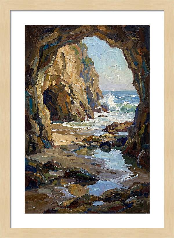 Coastal Cave Serenity