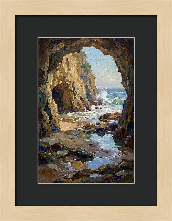 Coastal Cave Serenity