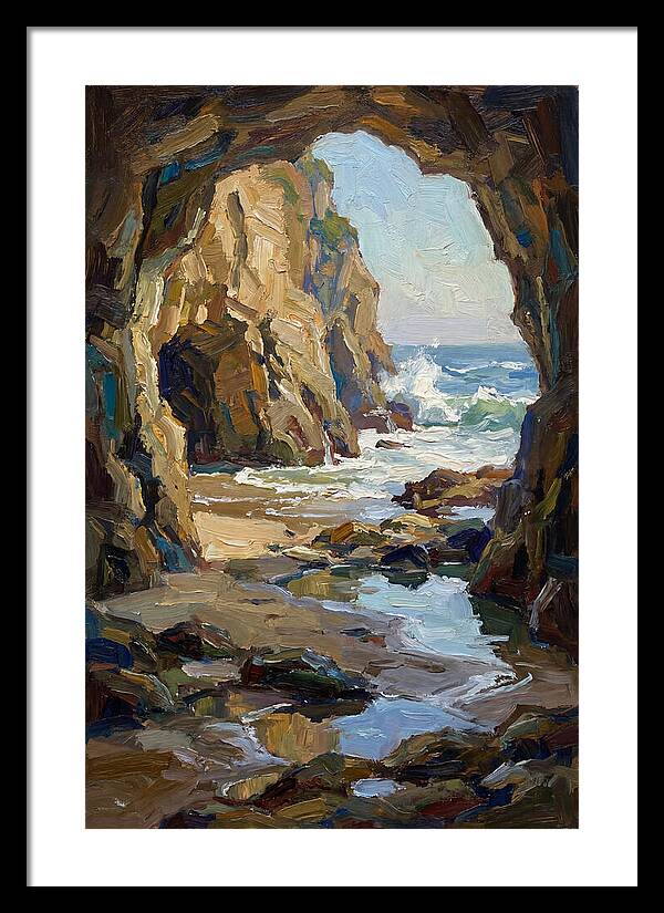 Coastal Cave Serenity