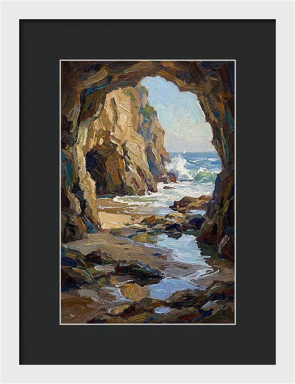Coastal Cave Serenity