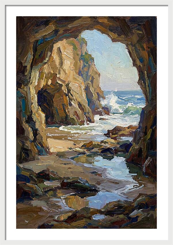 Coastal Cave Serenity