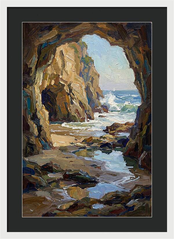 Coastal Cave Serenity
