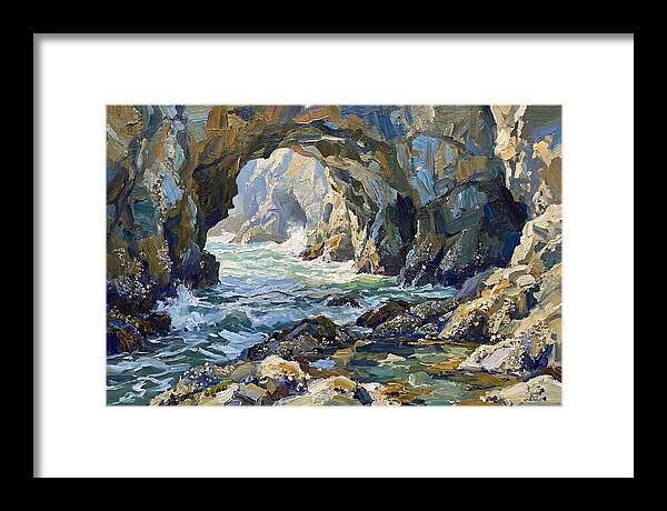 Coastal Cave Tranquility