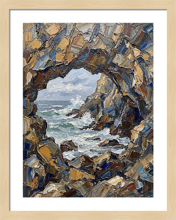Coastal Cave View