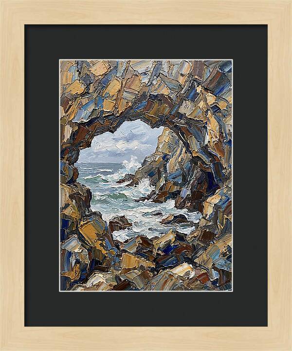 Coastal Cave View