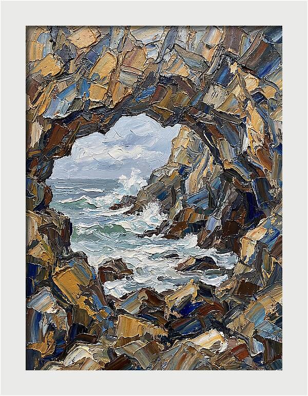 Coastal Cave View