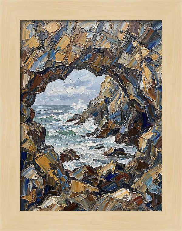 Coastal Cave View