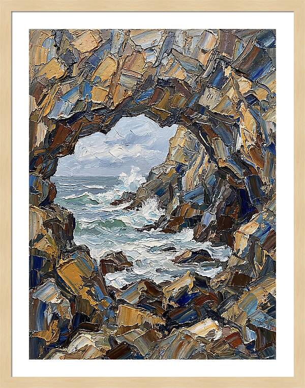 Coastal Cave View