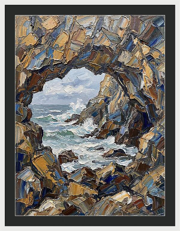 Coastal Cave View