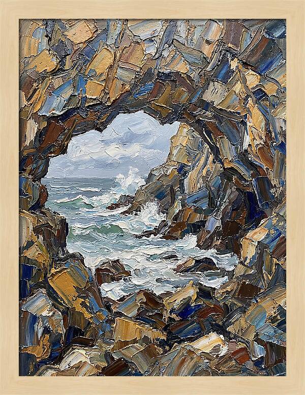 Coastal Cave View