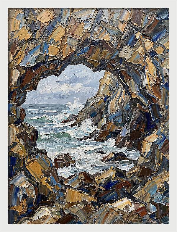 Coastal Cave View