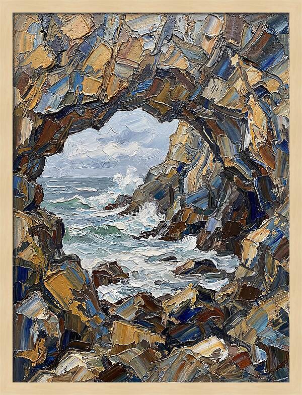 Coastal Cave View