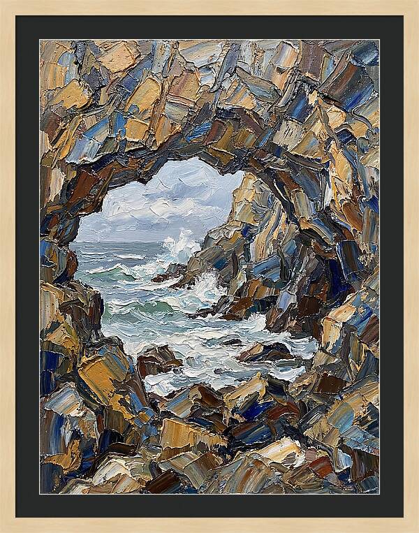 Coastal Cave View