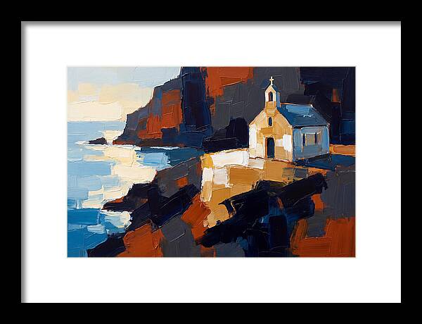 Coastal Chapel On Cliff