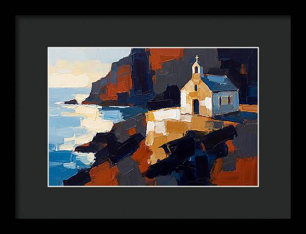 Coastal Chapel On Cliff