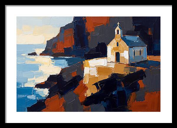 Coastal Chapel On Cliff