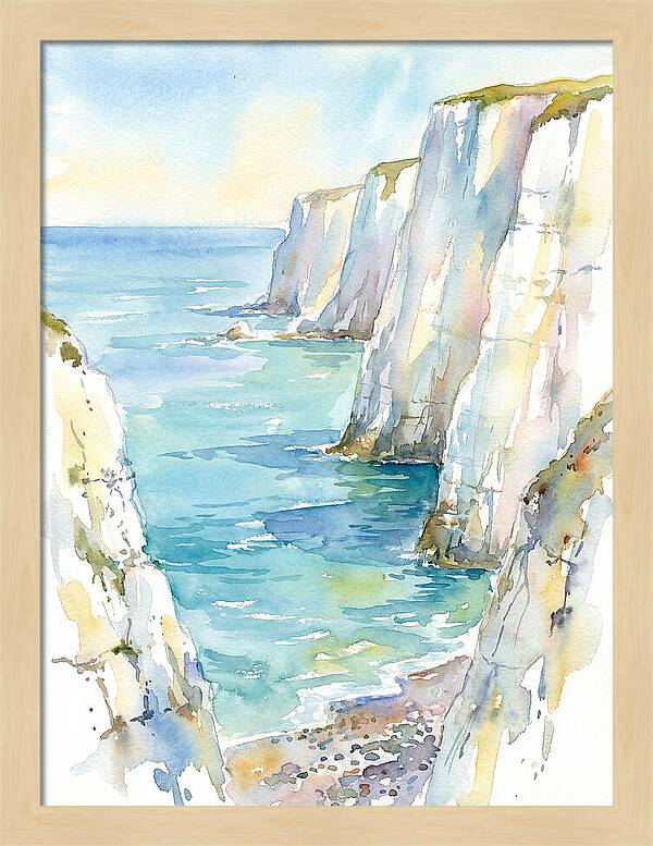 Coastal Cliffs And Serene Waters