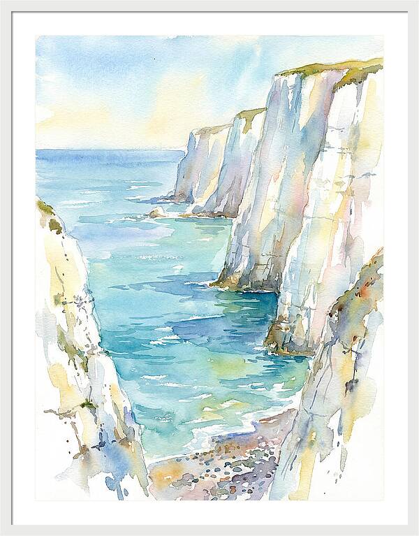 Coastal Cliffs And Serene Waters