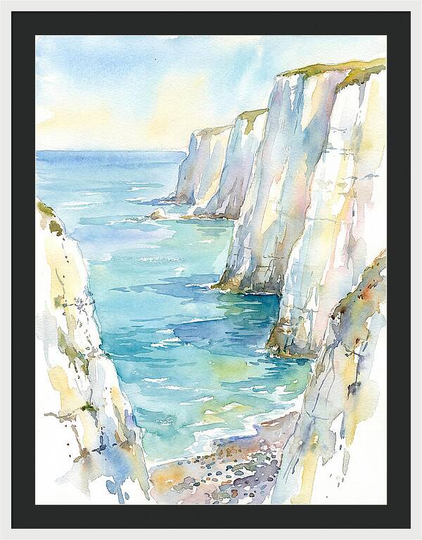 Coastal Cliffs And Serene Waters