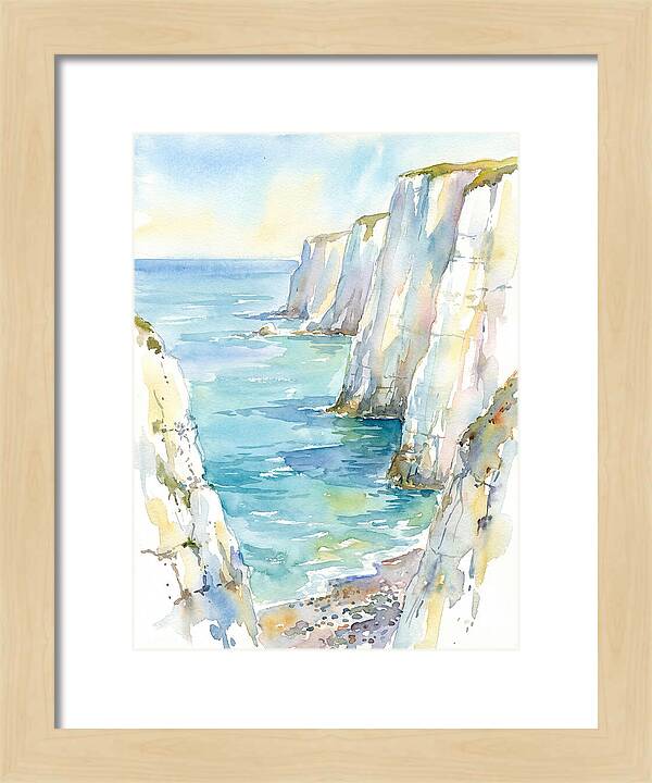 Coastal Cliffs And Serene Waters