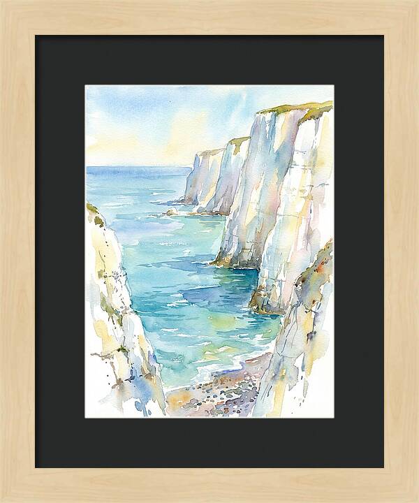 Coastal Cliffs And Serene Waters