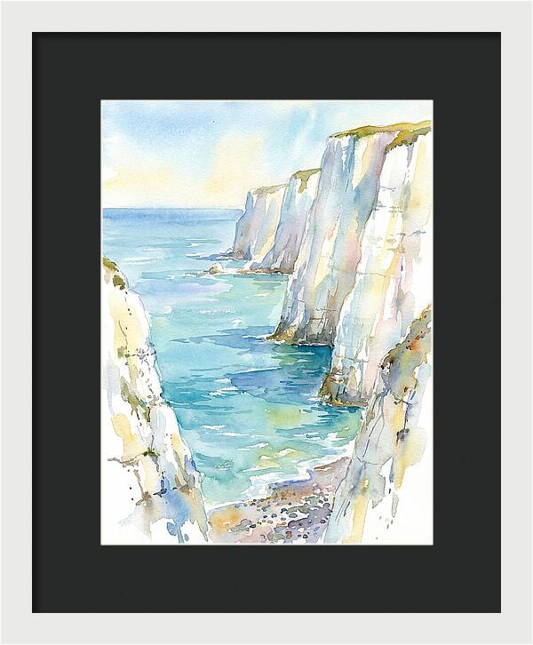 Coastal Cliffs And Serene Waters