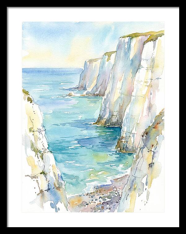 Coastal Cliffs And Serene Waters
