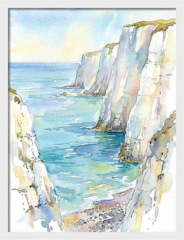 Coastal Cliffs And Serene Waters