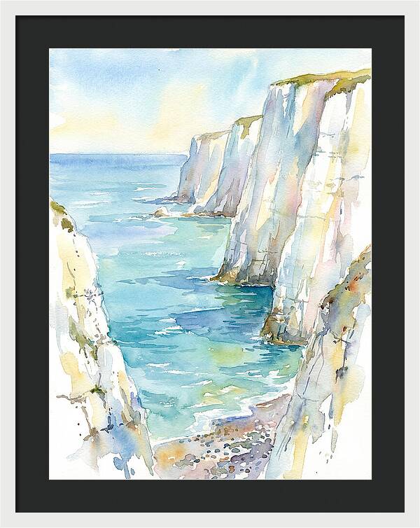 Coastal Cliffs And Serene Waters