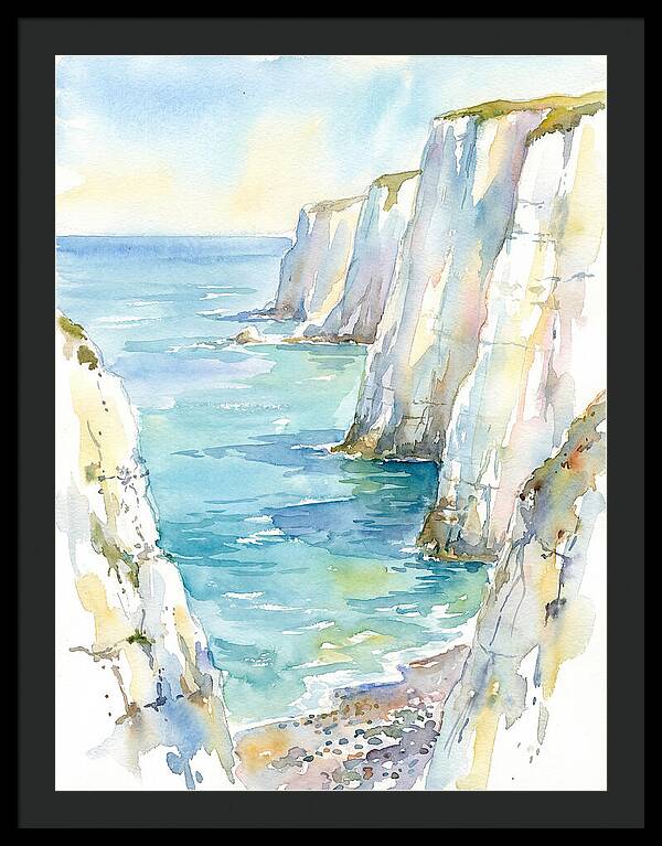 Coastal Cliffs And Serene Waters