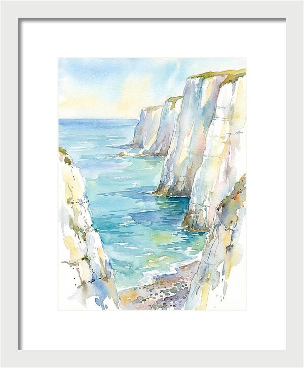 Coastal Cliffs And Serene Waters